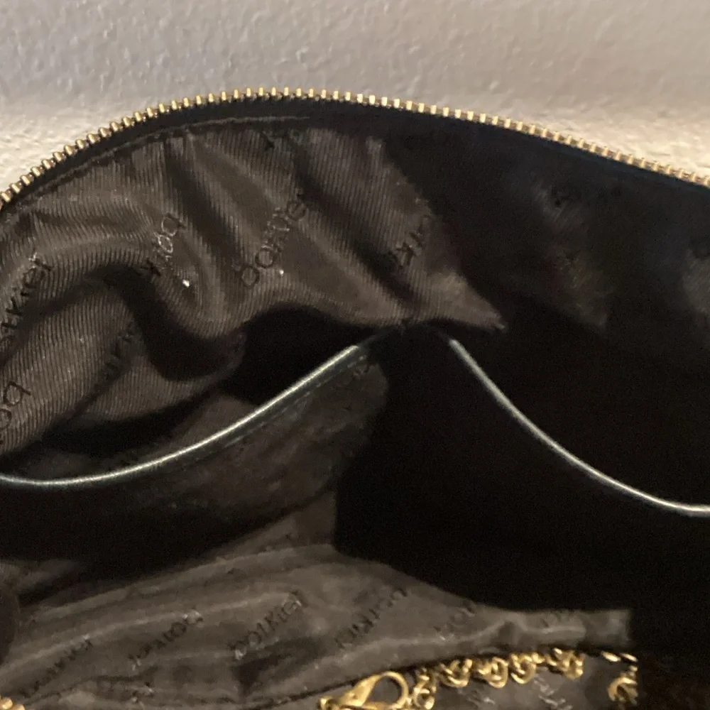 Botkier Teal Leather Satchel with Gold Accents